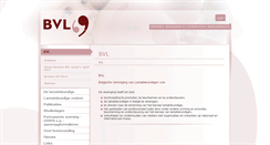 Desktop Screenshot of bvl-borstvoeding.be